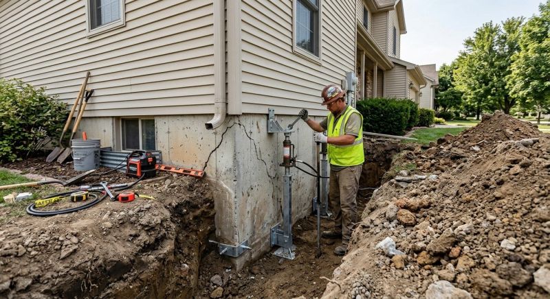 Basement Foundation Repair in Canterbury, NH