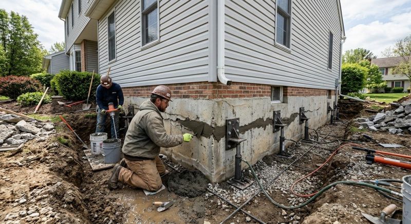 Basement Foundation Repair in East Wakefield, NH