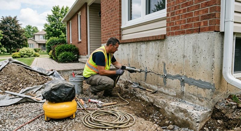 Basement Foundation Repair in Tilton, NH