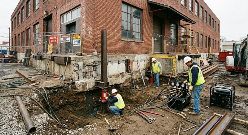 Building Foundation Repair in Center Ossipee, NH