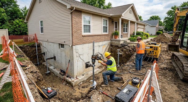 Building Foundation Repair in Meredith, NH