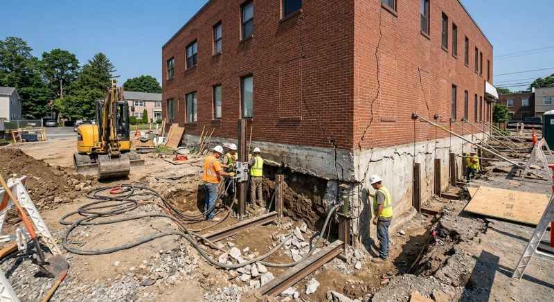 Building Foundation Repair in Plymouth, NH