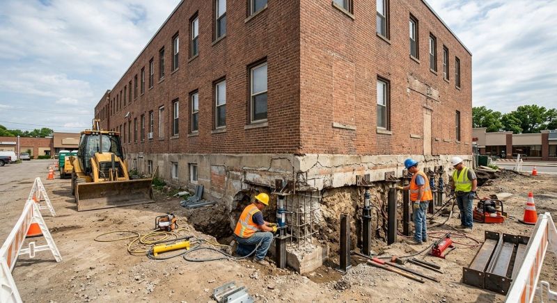 Commercial Foundation Repair in Laconia, NH