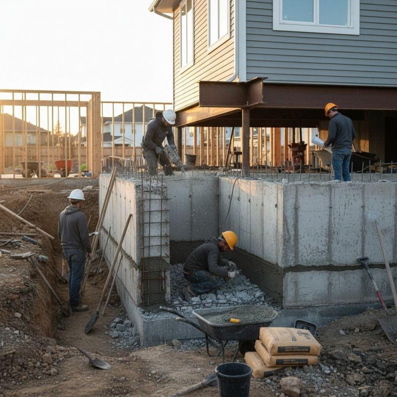 Concrete Foundation Repair in Canterbury, NH