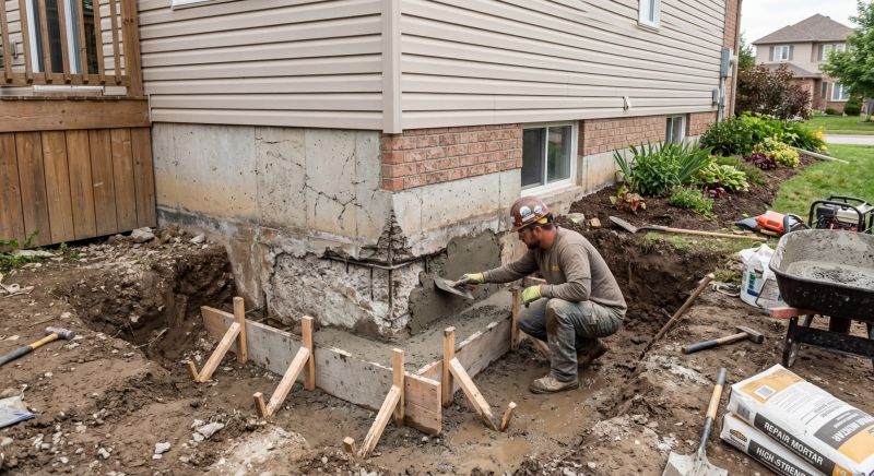 Concrete Foundation Repair in Ossipee, NH