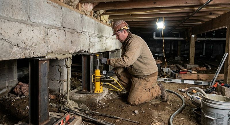 Crawlspace Foundation Repair in Meredith, NH