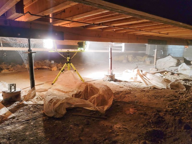 Crawlspace Foundation Repair in Plymouth, NH