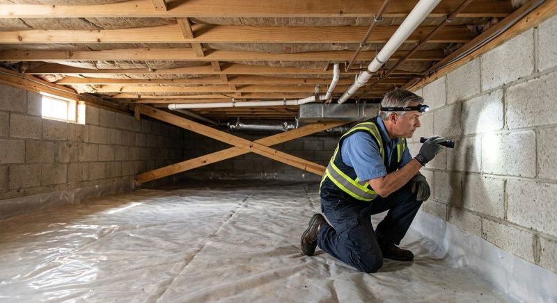 Crawlspace Repair in Laconia, NH