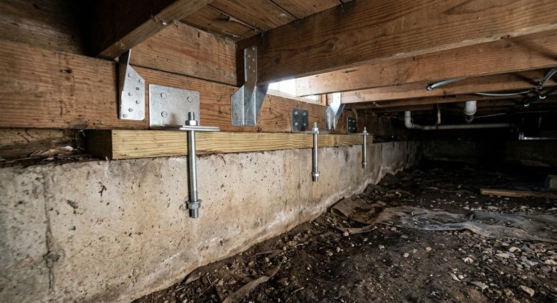 Crawlspace Structural Repair in Laconia, NH