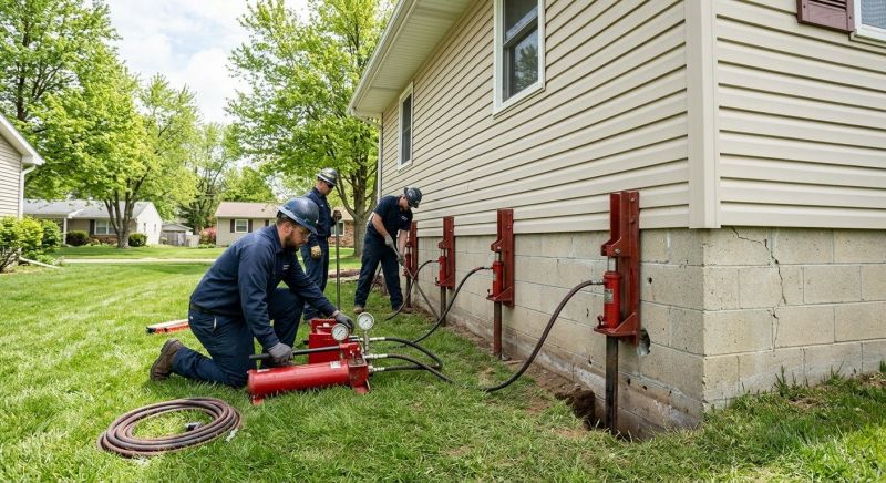 Foundation Jacking in Canterbury, NH