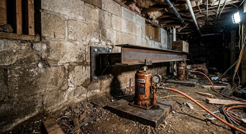 Foundation Jacking in Concord, NH
