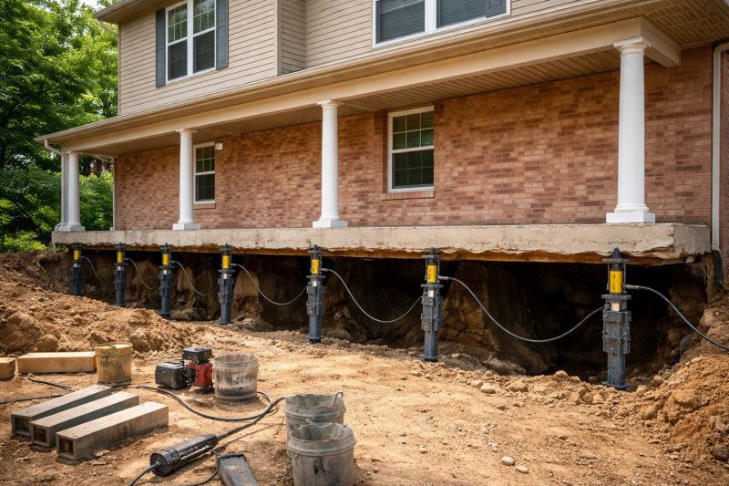 Foundation Jacking in Moultonborough, NH