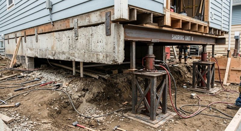 Foundation Jacking in Pittsfield, NH