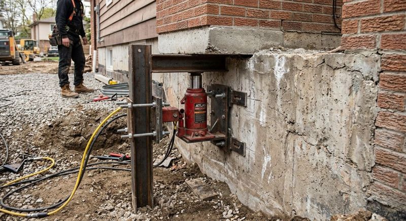 Foundation Jacking in Tilton, NH
