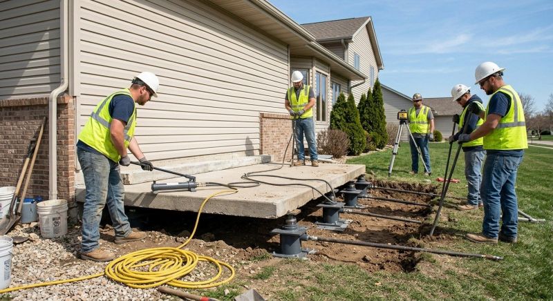 Foundation Lifting in Center Ossipee, NH