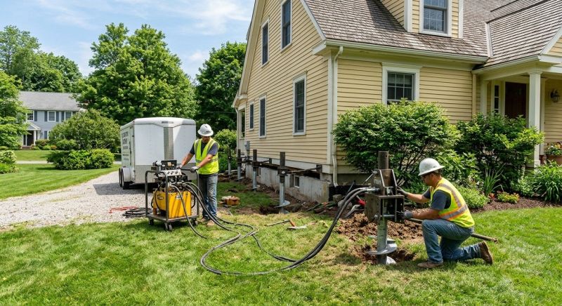 Foundation Lifting in Meredith, NH