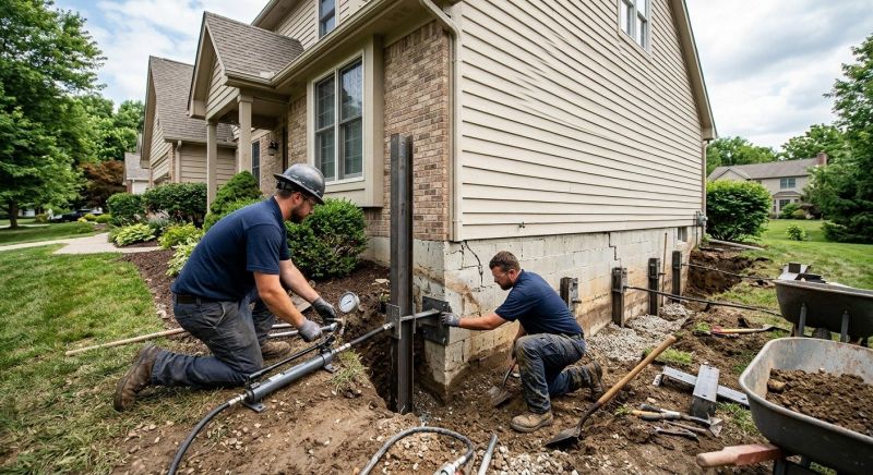 Foundation Pier Repair in Laconia, NH