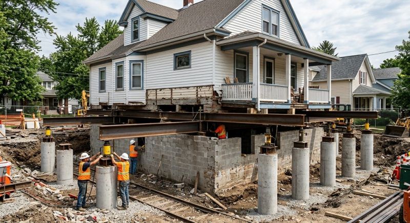 Foundation Raising in Laconia, NH