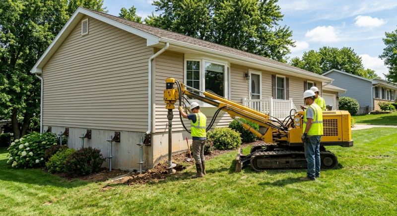 Foundation Raising in Plymouth, NH