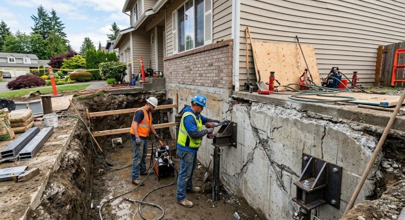 Foundation Renovation in Laconia, NH