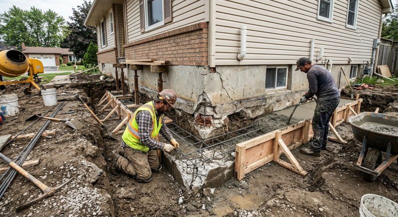 Foundation Repair in Belmont, NH