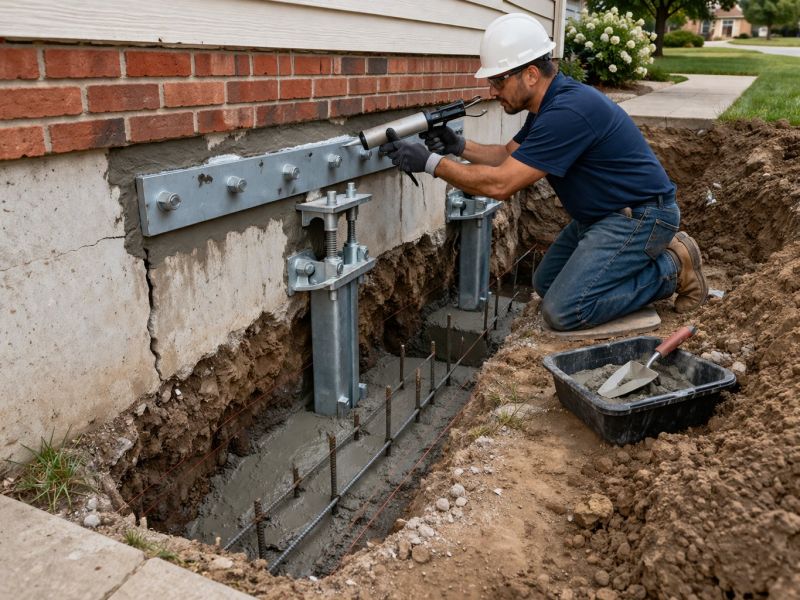Foundation Repair in Concord, NH