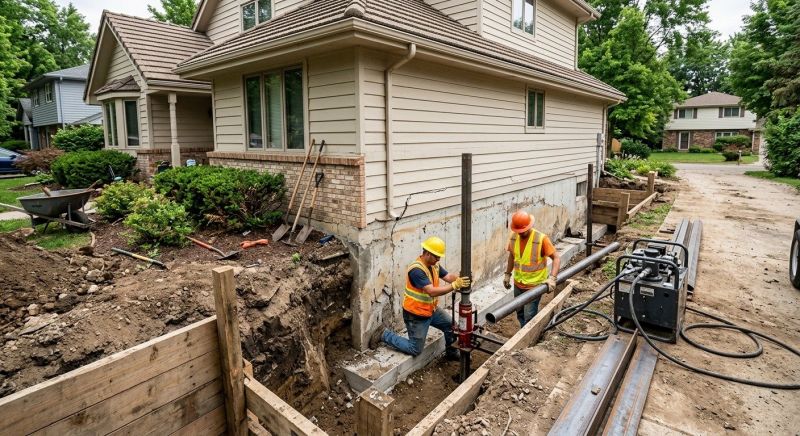 Foundation Repair in Meredith, NH