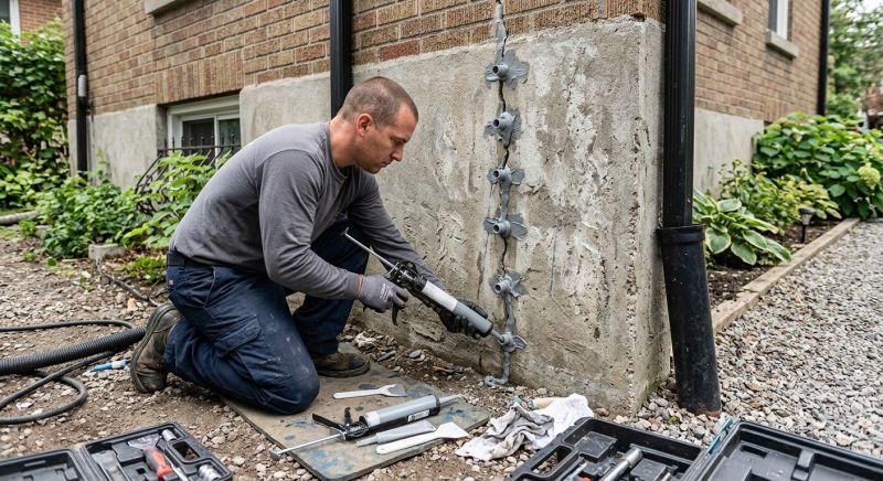 Foundation Repair in Tilton, NH