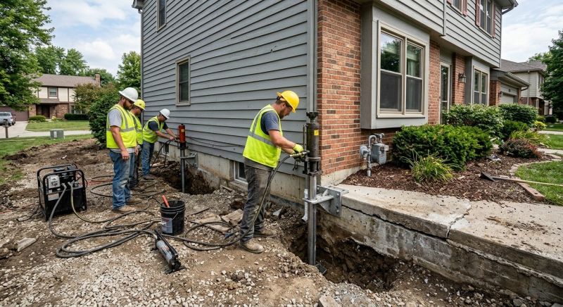 Foundation Stabilizing in Alton Bay, NH