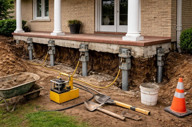 Foundation Stabilizing in East Wakefield, NH