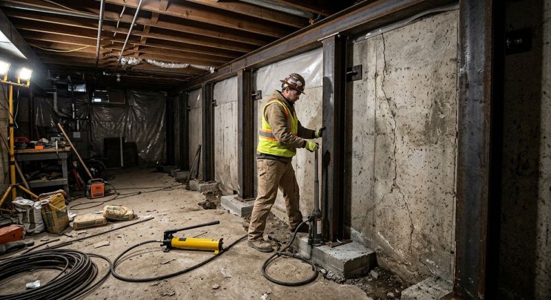 Foundation Stabilizing in East Wakefield, NH