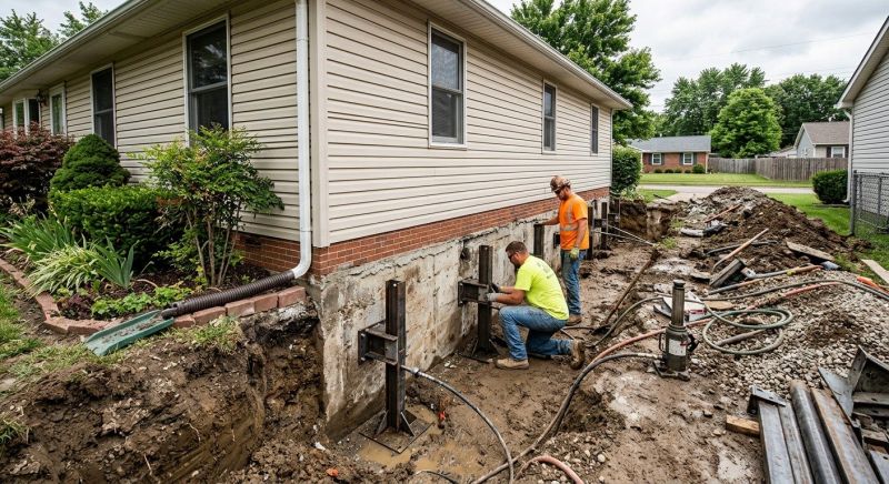 Foundation Stabilizing in Moultonborough, NH