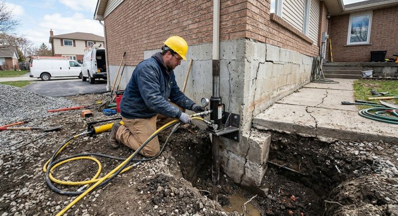 Foundation Structural Repair in Belmont, NH