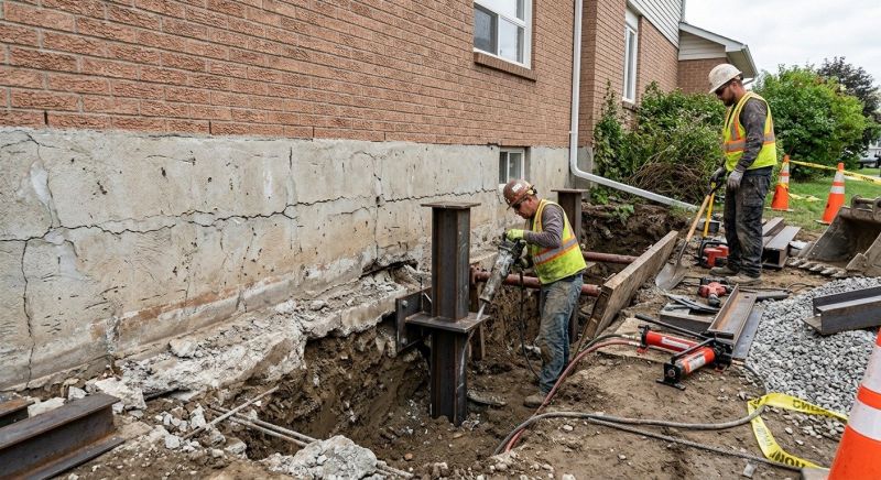 Foundation Structural Repair in Center Ossipee, NH