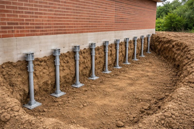 Helical Pile Installation in Laconia, NH