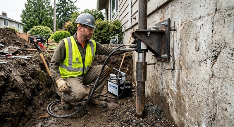 Home Foundation Leveling in Belmont, NH