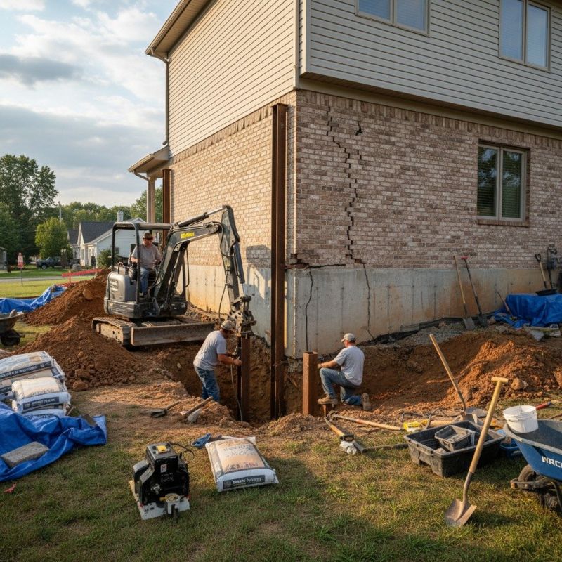Home Foundation Repair in Alton Bay, NH