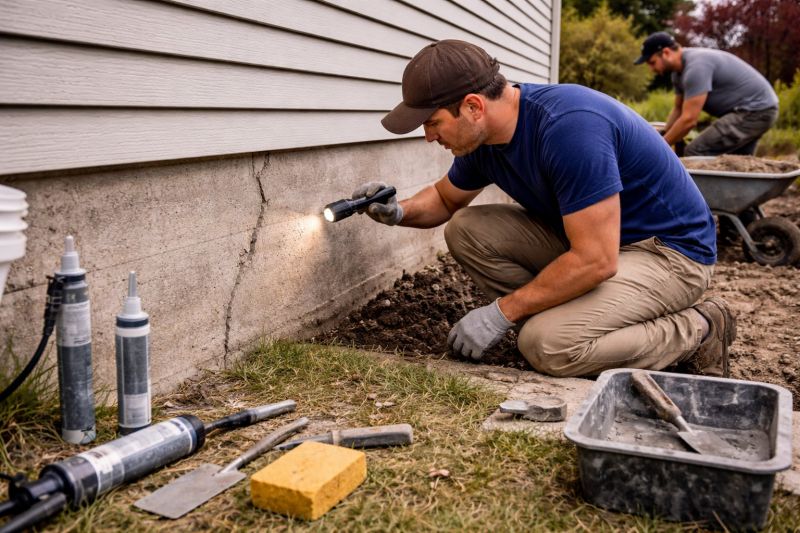 Home Foundation Repair in Belmont, NH