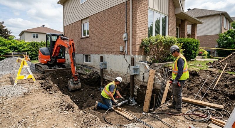 Home Foundation Repair in Tilton, NH
