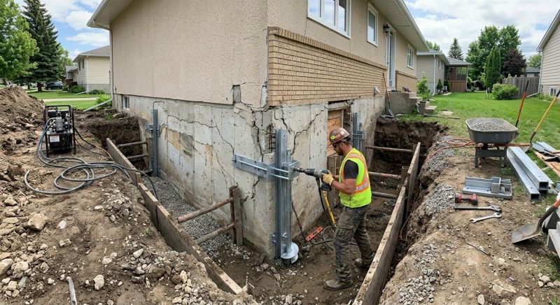 Home Foundation Repair in Wolfeboro, NH