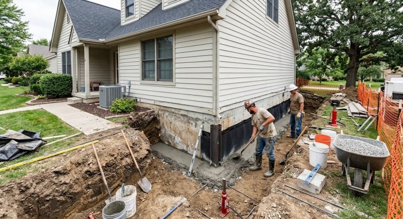 House Foundation Repair in Carroll County, NH