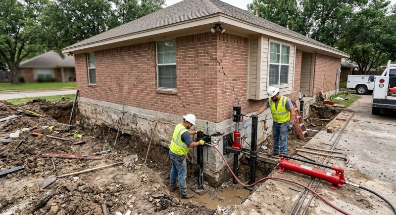 House Foundation Repair in Laconia, NH