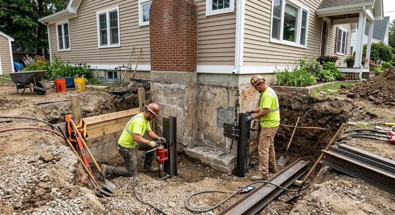 House Foundation Repair in Ossipee, NH