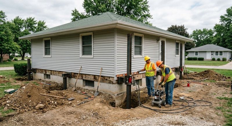 House Leveling in Concord, NH