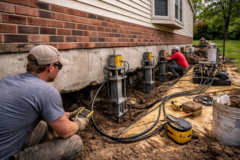 Settling Foundation Service in Canterbury, NH