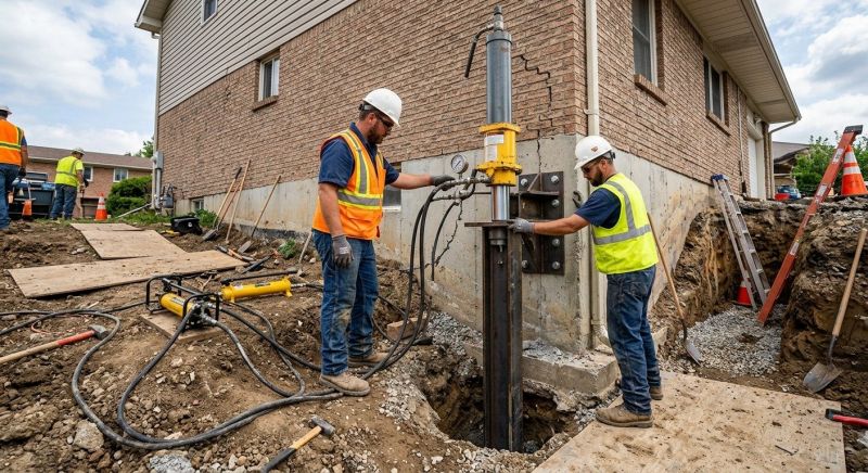 Settling Foundation Service in Epsom, NH