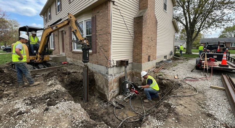 Sinking Foundation Repair in Alton Bay, NH