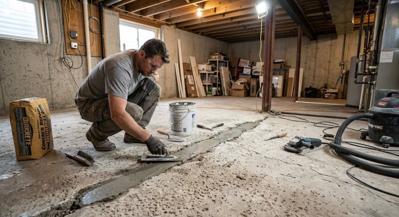 Slab Foundation Repair in Laconia, NH