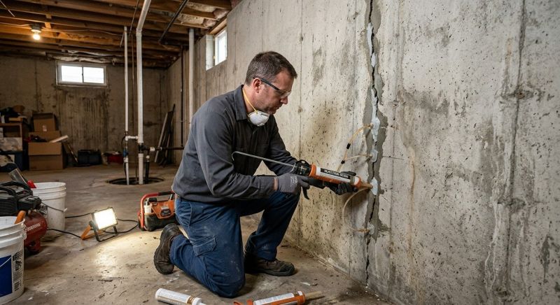 Structural Crack Repair in Laconia, NH