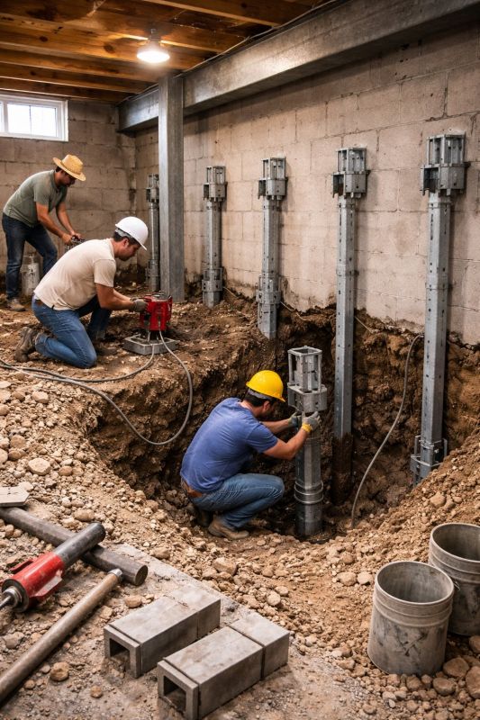 Structural Underpinning in Laconia, NH